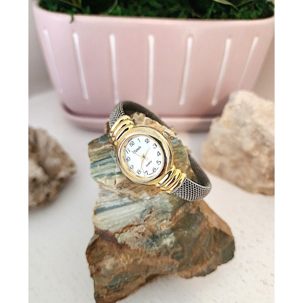 Vintage Woman's Cuff Watch by Xanadu - Quartz - Running